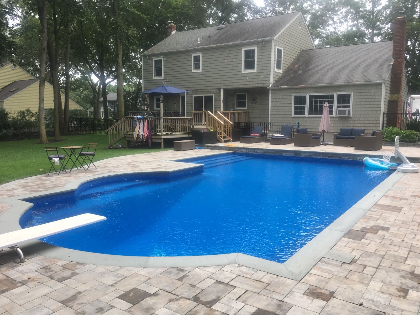 A pool Pro Tech maintains weekly
